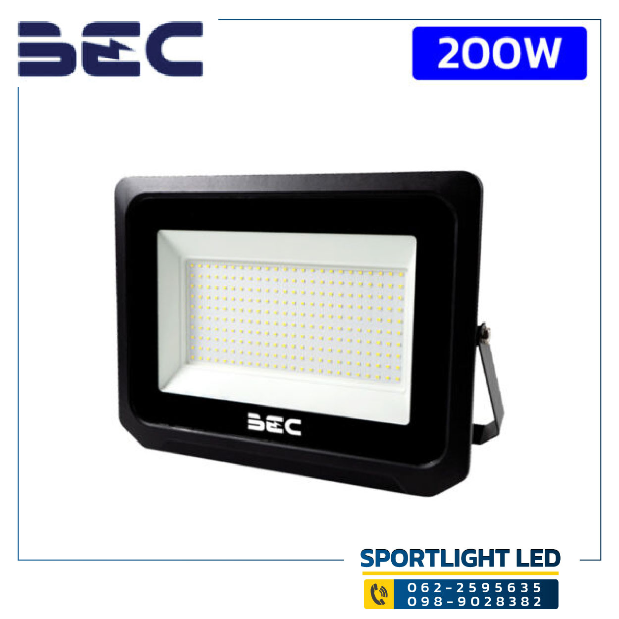 ไฟสปอร์ตไลท์-BEC-LED-Floodlight-SPEED-200W