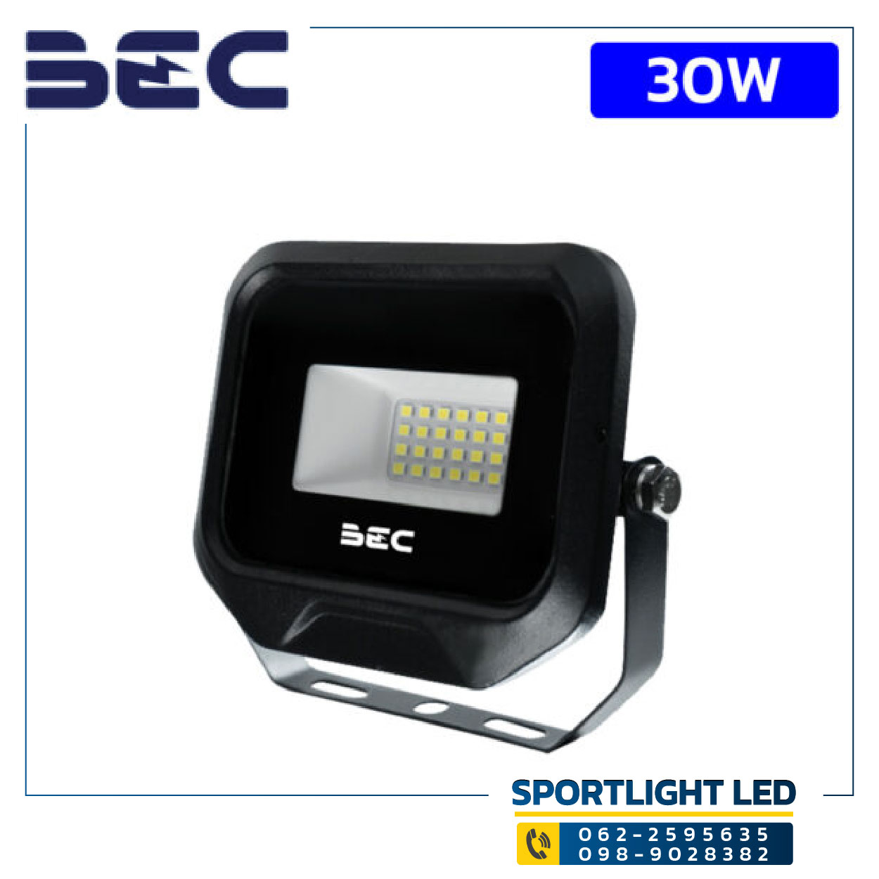 ไฟสปอร์ตไลท์-BEC-LED-Floodlight-SPEED-30W