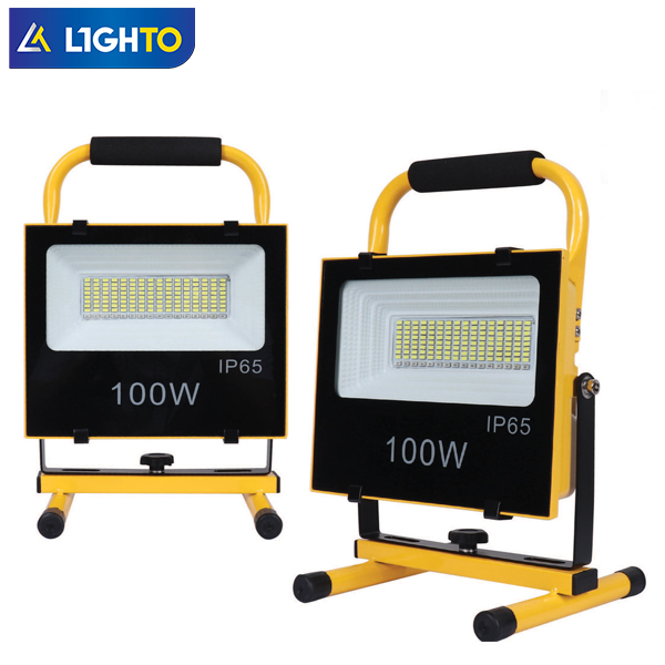 ไฟสปอร์ตไลท์-LIGHTO-LED Floodlight-Recharge Camp-100W - Image 3